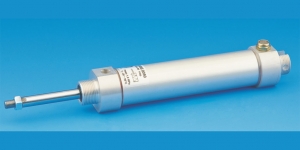 SIŁOWNIKI PNEUMATYCZNE D32 jednostronnego działania - ciągnące z jednostronnym tłoczyskiem, smarowane mgłą olejową, uszczelnienia NBR